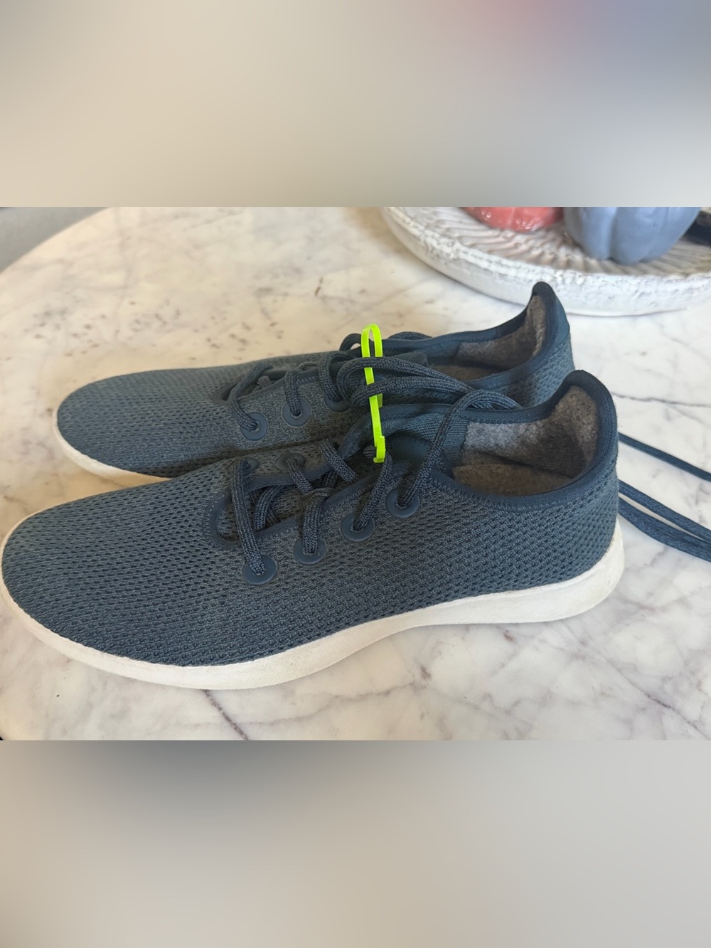 allbirds TR Women’s Navy Knit Sneakers W10